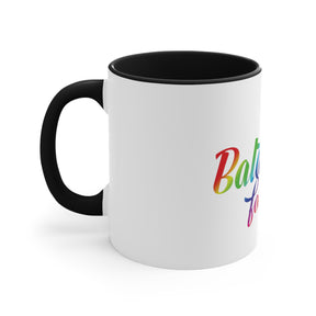 Black well coffee mug