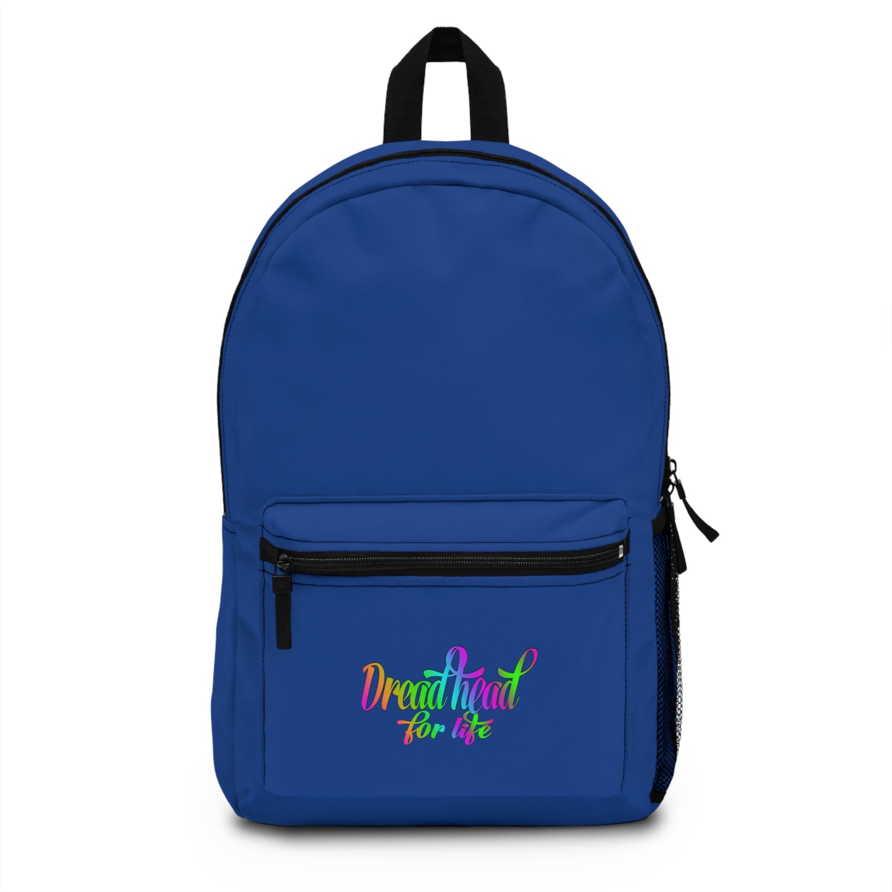 blue backpack