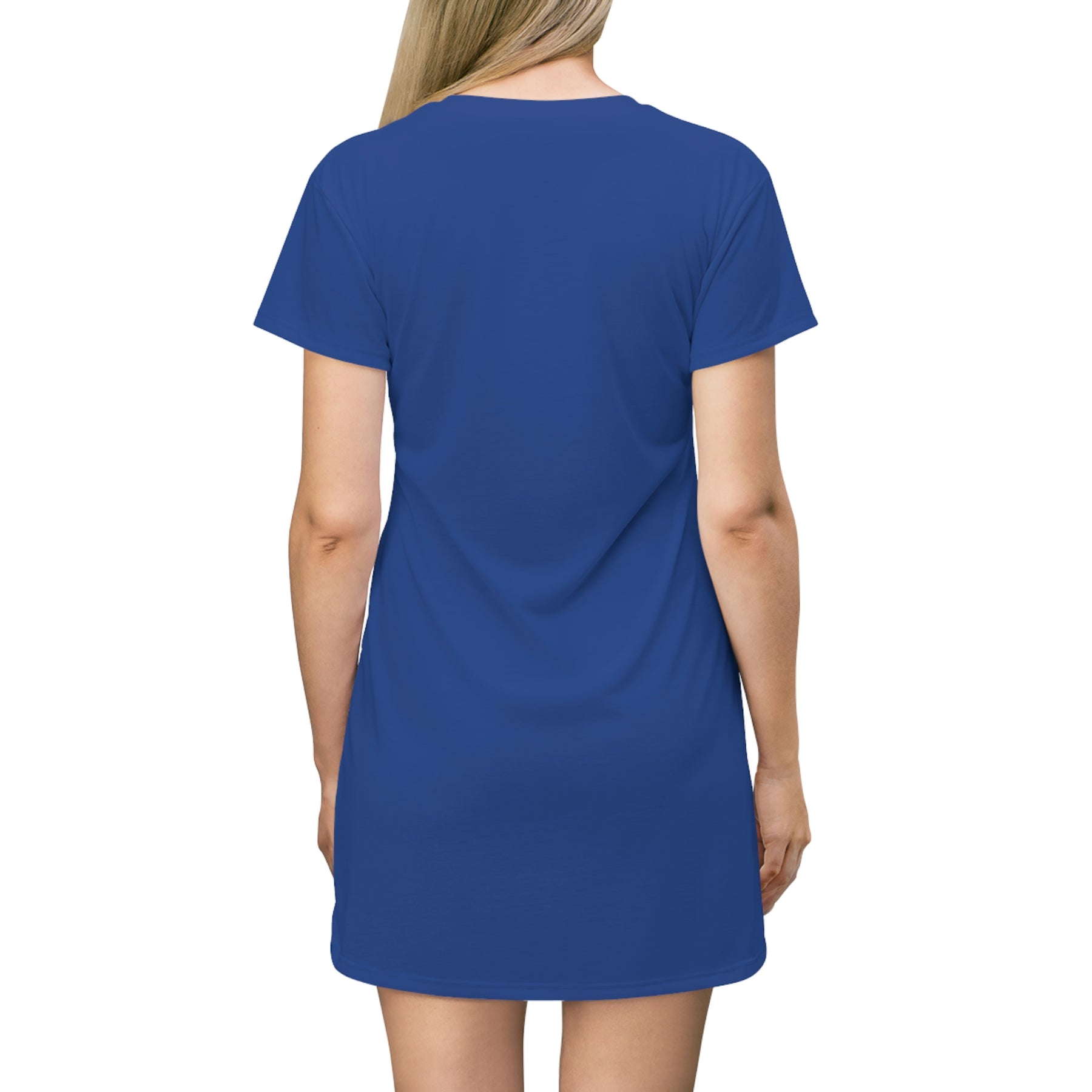 Blue T Shirt Dress